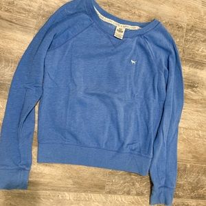 Never Worn PINK VS Blue Crew Neck